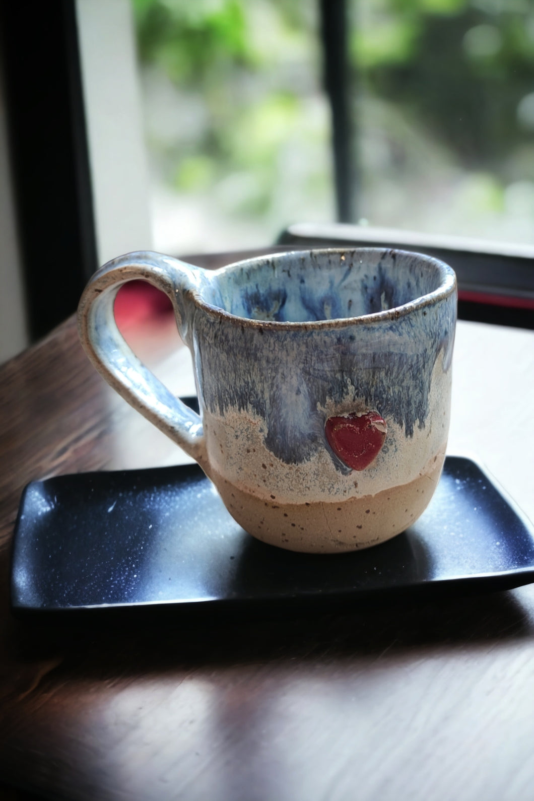Coffee cup heart